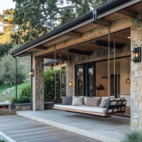 Outdoor-living у сучасному саду: тераси, зони відпочинку, літні кухні, fire-pit. Практичний гід з планування та реалізації для приватних ділянок.