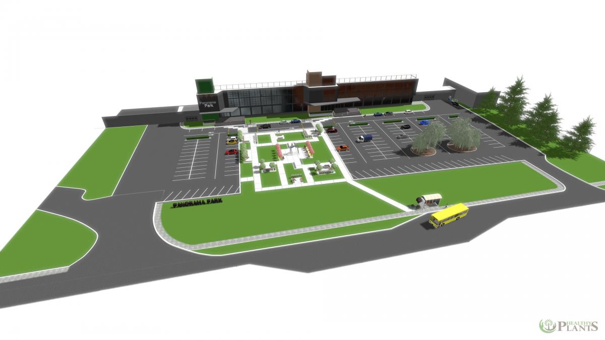 Розробка проекту території торгівельного центру